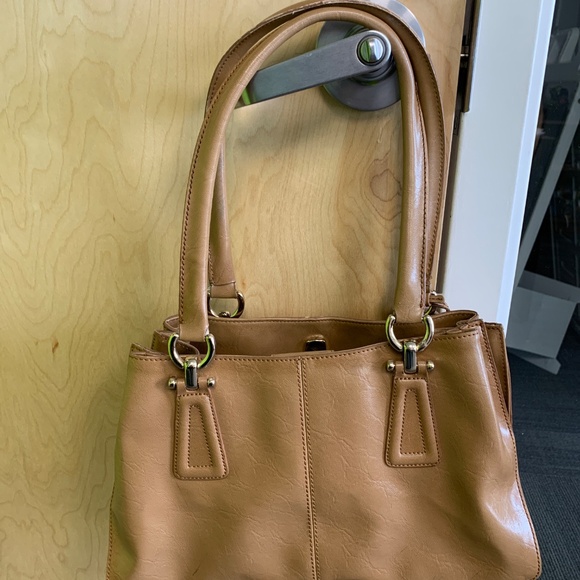 Liz Claiborne satchel hand bag - Picture 2 of 8